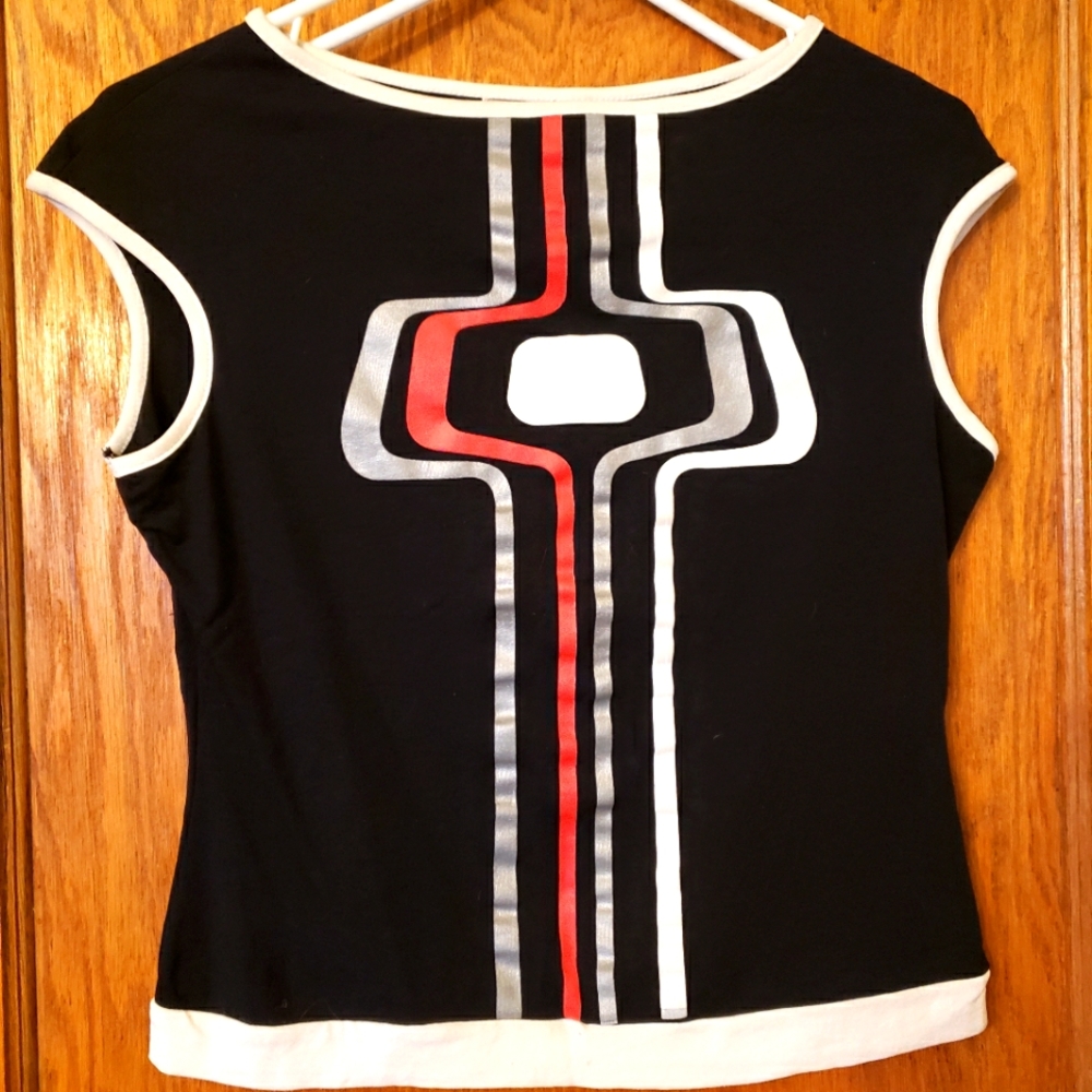 Vintage BB Co. Retro shirt size L great for club night!